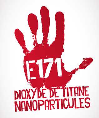 E171, nanoparticules - dioxyde de titane